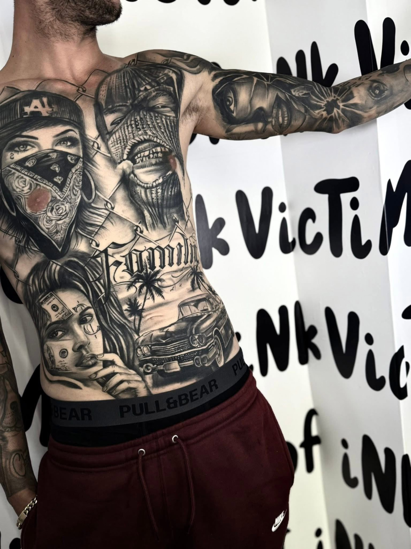 Tattoo work by Svein Zammit